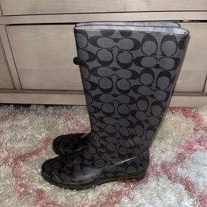 Womens Coach Rainboot